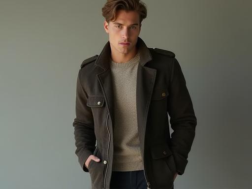 Moderne herenkleding collectie
